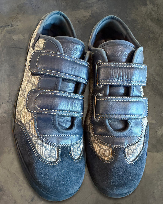 GUCCI GG SUPREME SUEDE VELCRO GAT