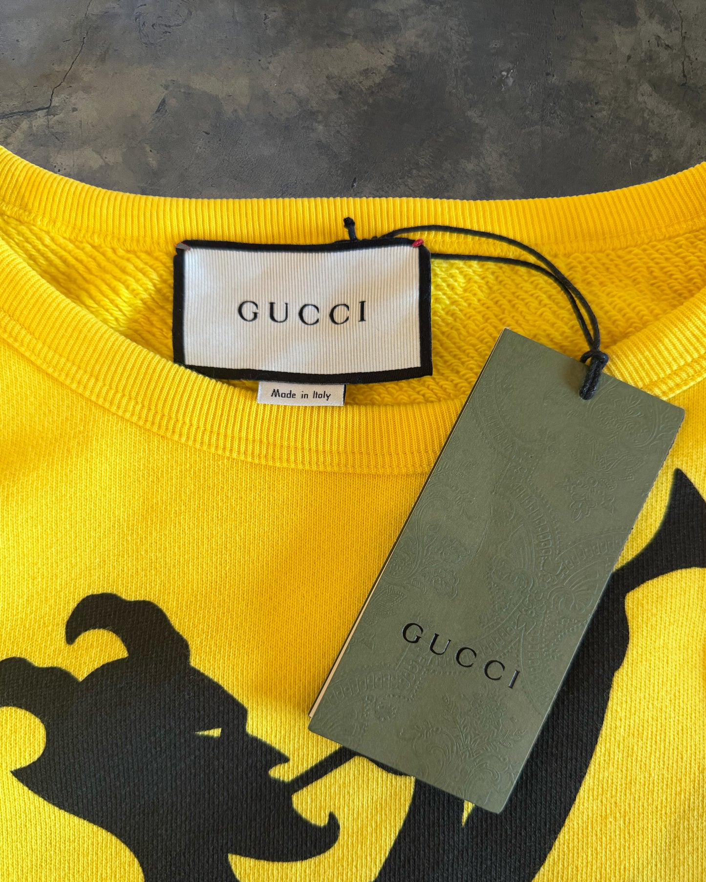 GUCCI CRUISE 2019 CHATEAU MARMONT HOLLYWOOD SWEATSHIRT