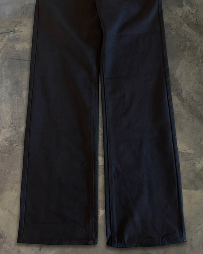 GUCCI AW2025 HORSE BIT EMBELLISHED BLACK DENIM