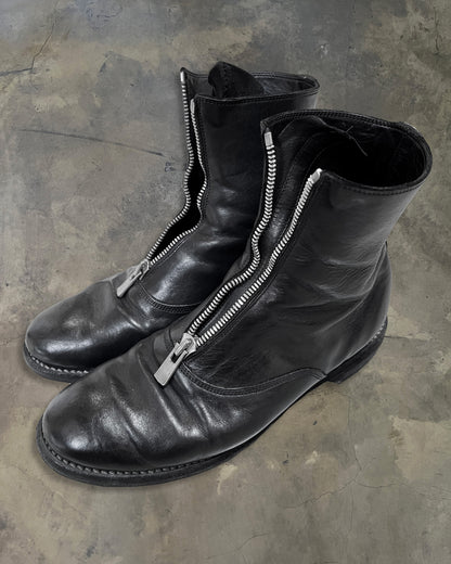 GUIDI 210 HORSE LEATHER ZIP BOOT