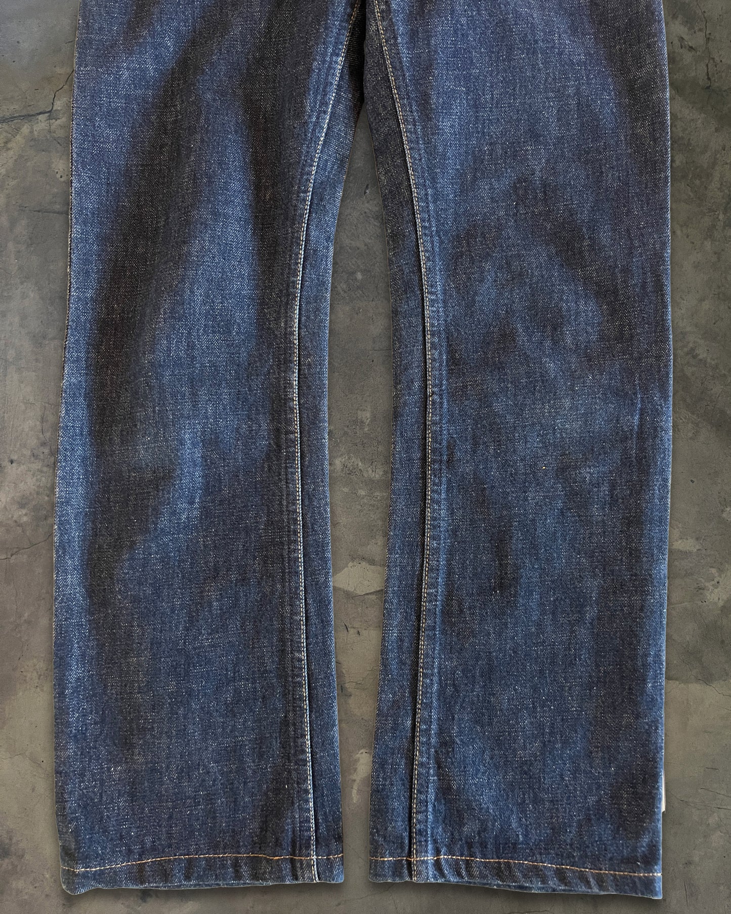 HELMUT LANG CLASSIC RAW BOOTCUT DENIM