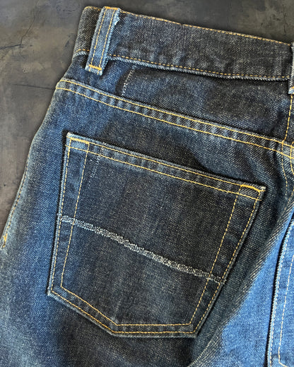 HELMUT LANG CLASSIC RAW BOOTCUT DENIM