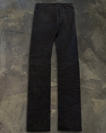 DIOR HOMME SS2007 " WE LOOK GOOD TOGETHER" BLACK SHARP