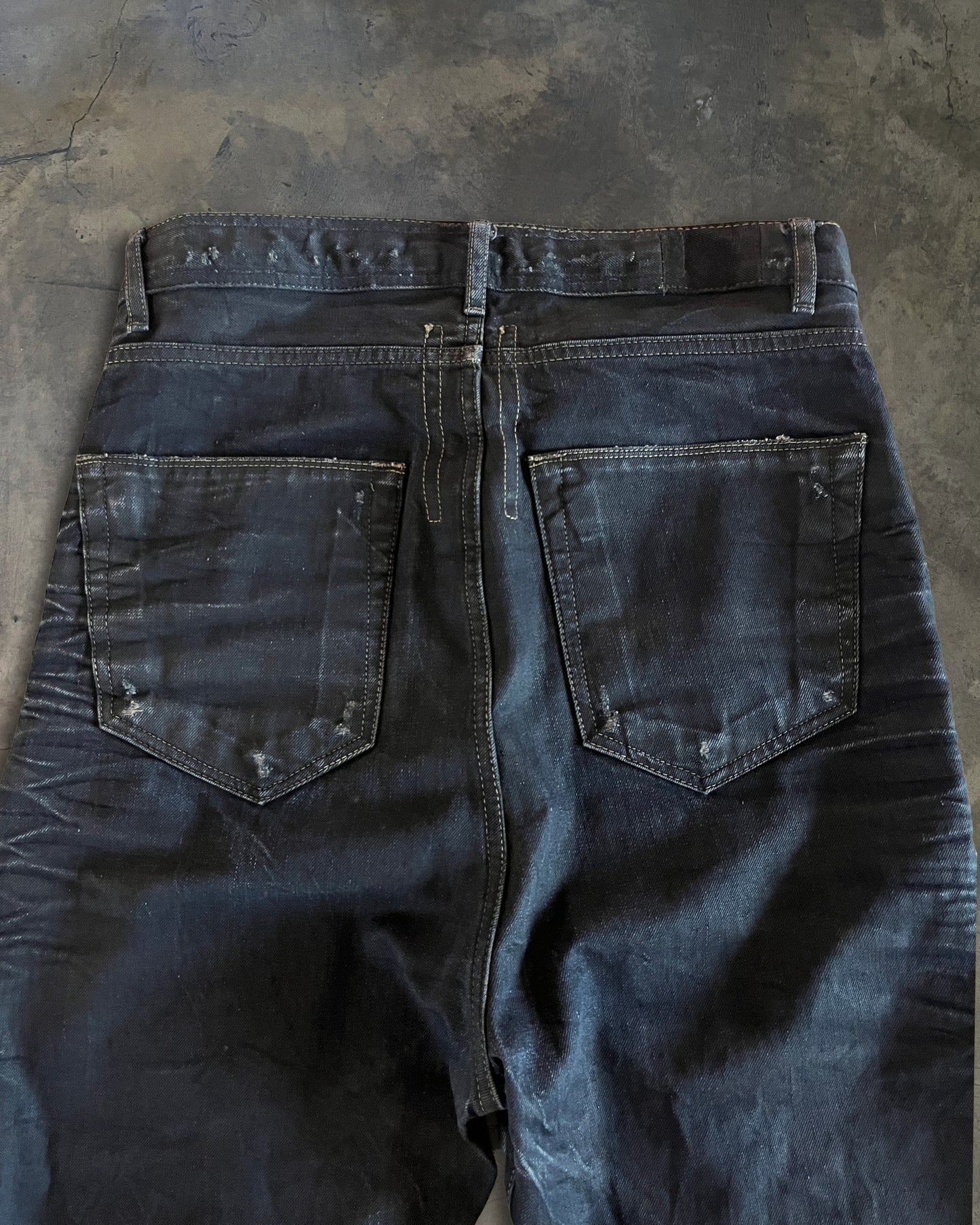RICK OWENS OLMAR MIRTA GETH DENIM