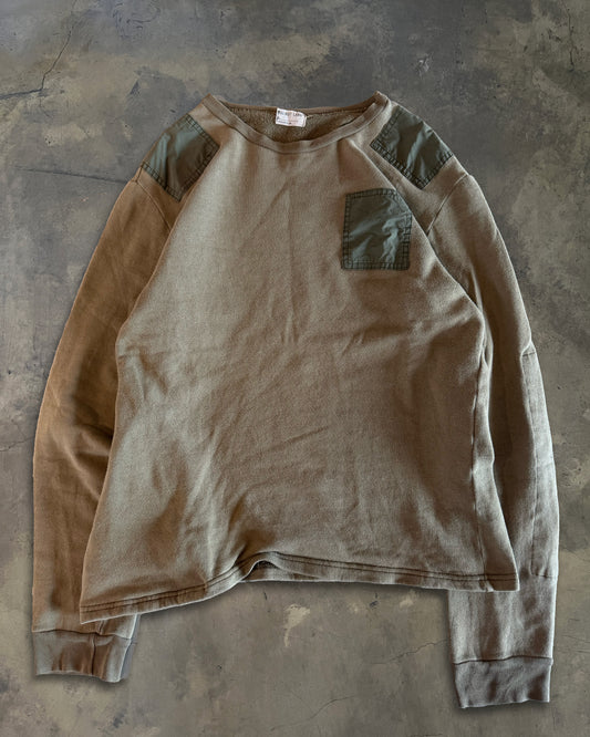 HELMUT LANG 1996 MILITARY PATCH SWEATSHIRT