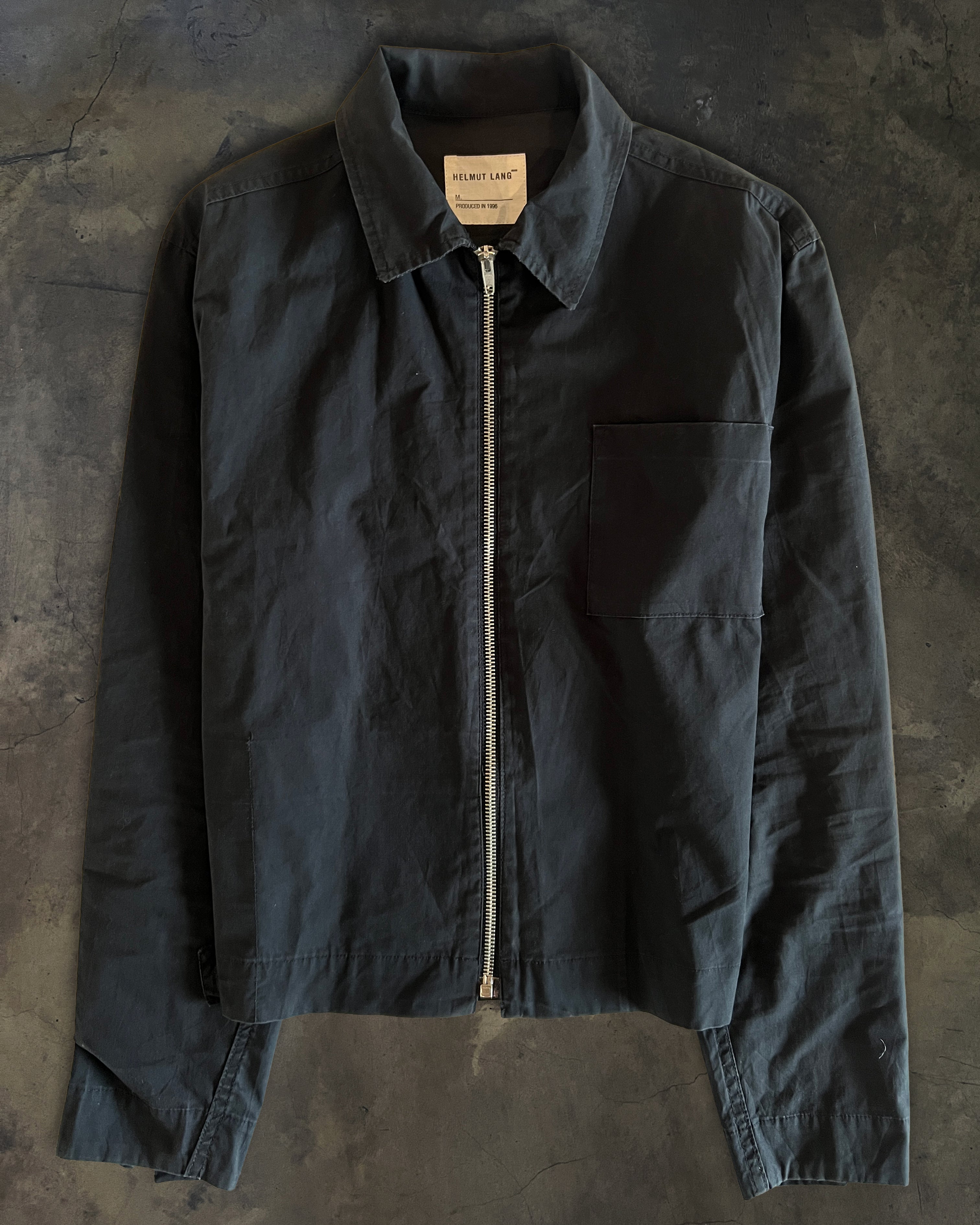 HELMUT LANG 1996 CLASSIC ZIPPED BLOUSON – glam archive