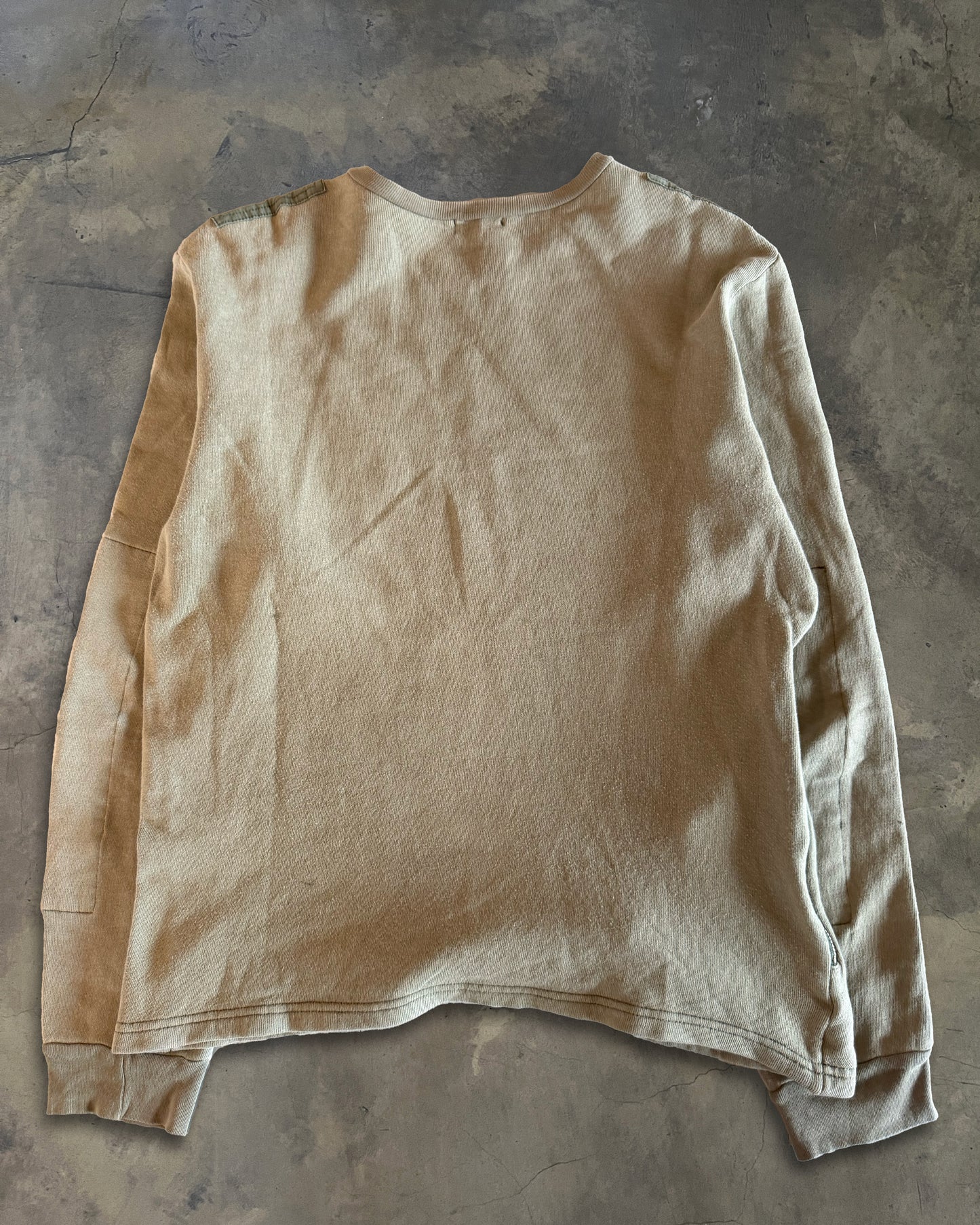 HELMUT LANG 1996 MILITARY PATCH SWEATSHIRT