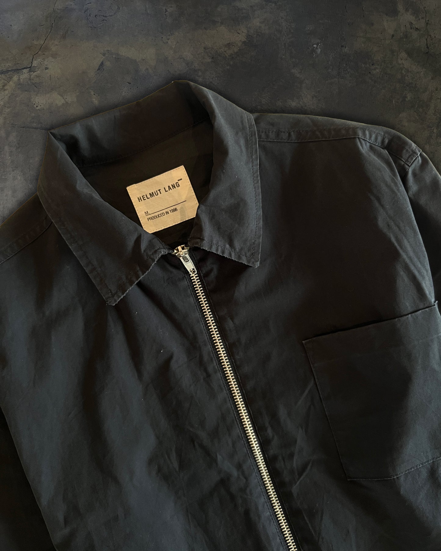 HELMUT LANG 1996 CLASSIC ZIPPED BLOUSON