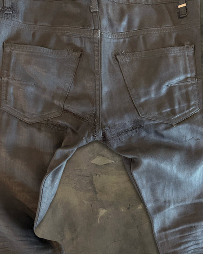 DIOR HOMME AW2008 "NIGHTFALL" WAXED DENIM