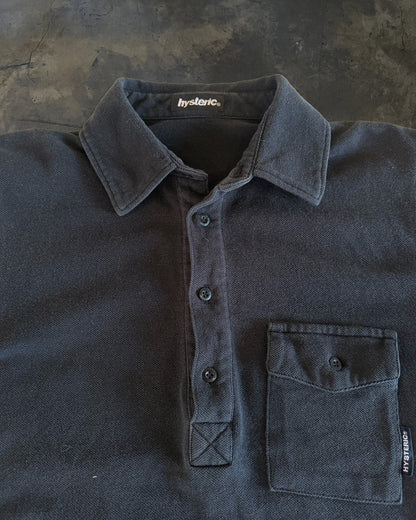 HYSTERIC GLAMOUR SKULL AND BONES POLO