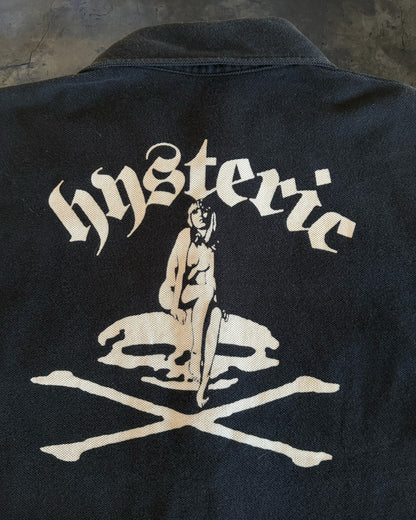 HYSTERIC GLAMOUR SKULL AND BONES POLO