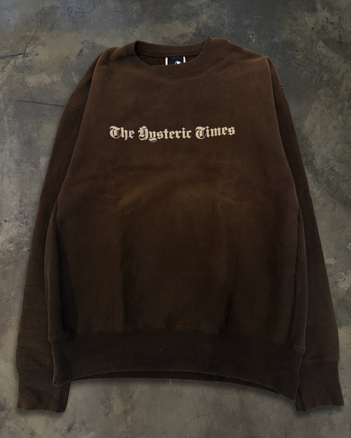 HYSTERIC GLAMOUR ' THE HYSTERIC TIMES' SWEATSHIRT