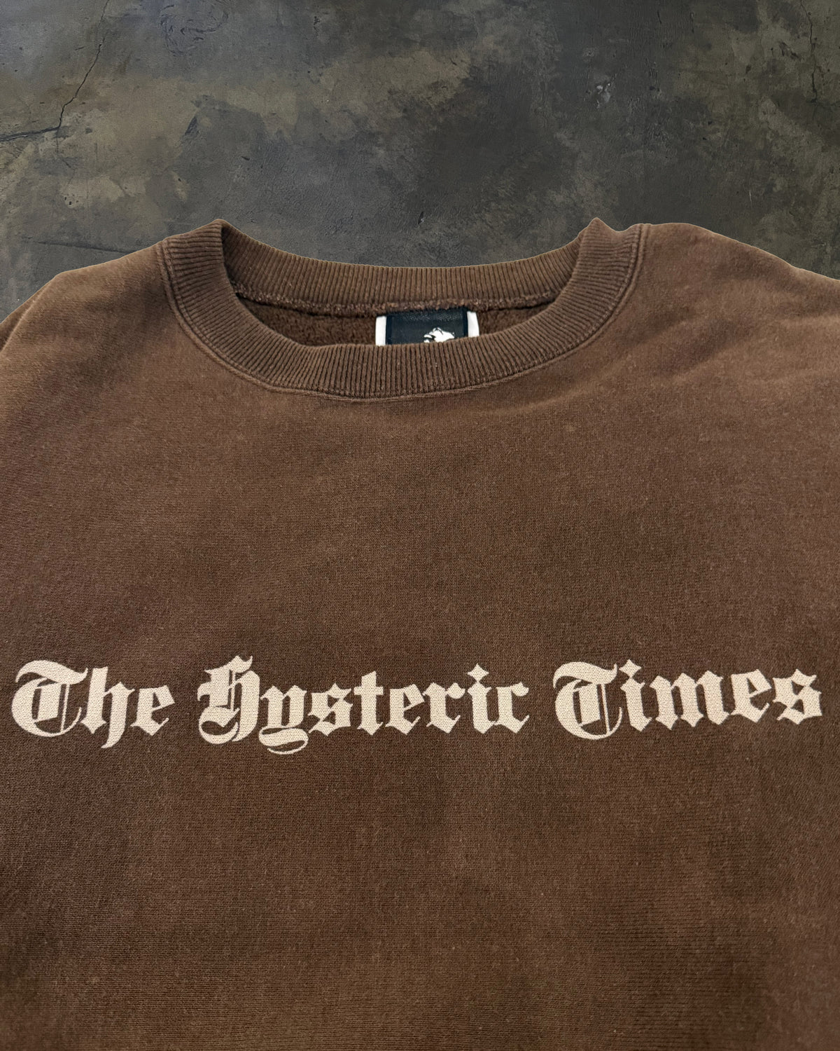 HYSTERIC GLAMOUR ' THE HYSTERIC TIMES' SWEATSHIRT