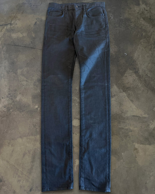 DIOR HOMME FW2012 WAXED DENIM