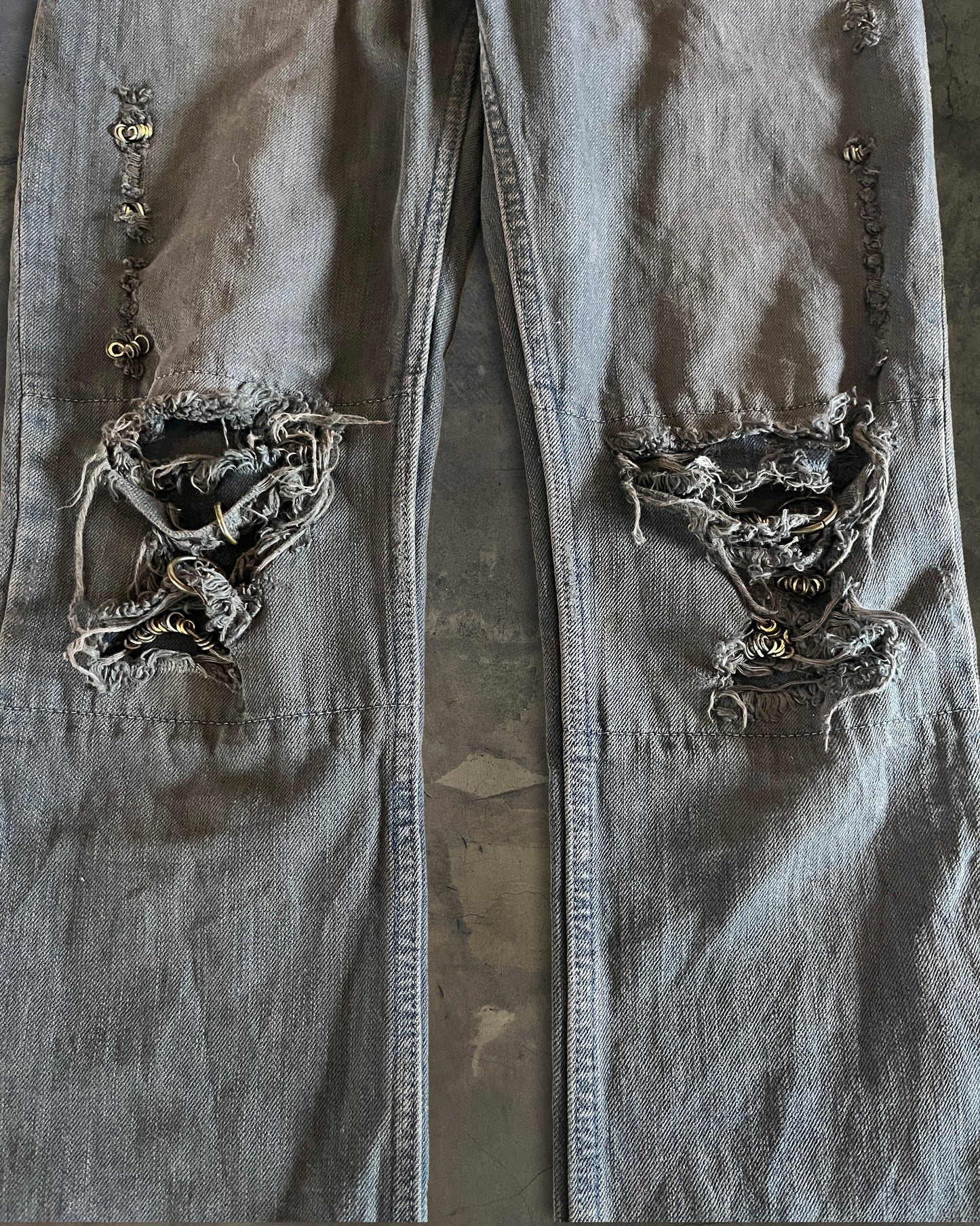IFSIXWASNINE BLACK BOOTCUT MUDMAX DENIM