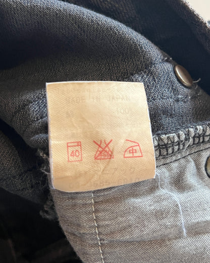 IFSIXWASNINE BLACK BOOTCUT MUDMAX DENIM