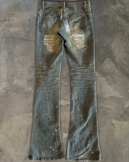 IFSIXWASNINE PIERCED BOOTCUT MUDMAX DENIM