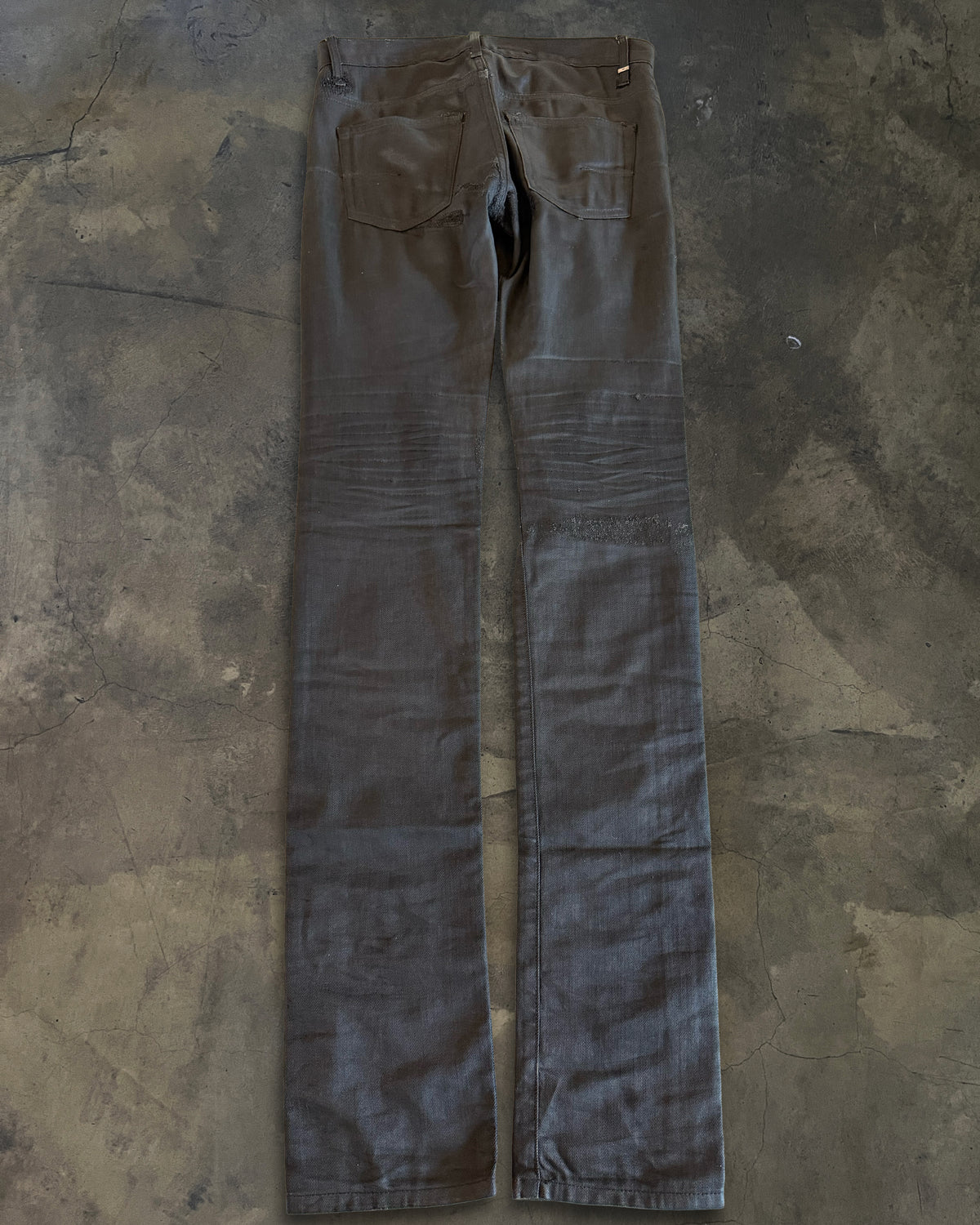 DIOR HOMME AW2008 "NIGHTFALL" WAXED DENIM