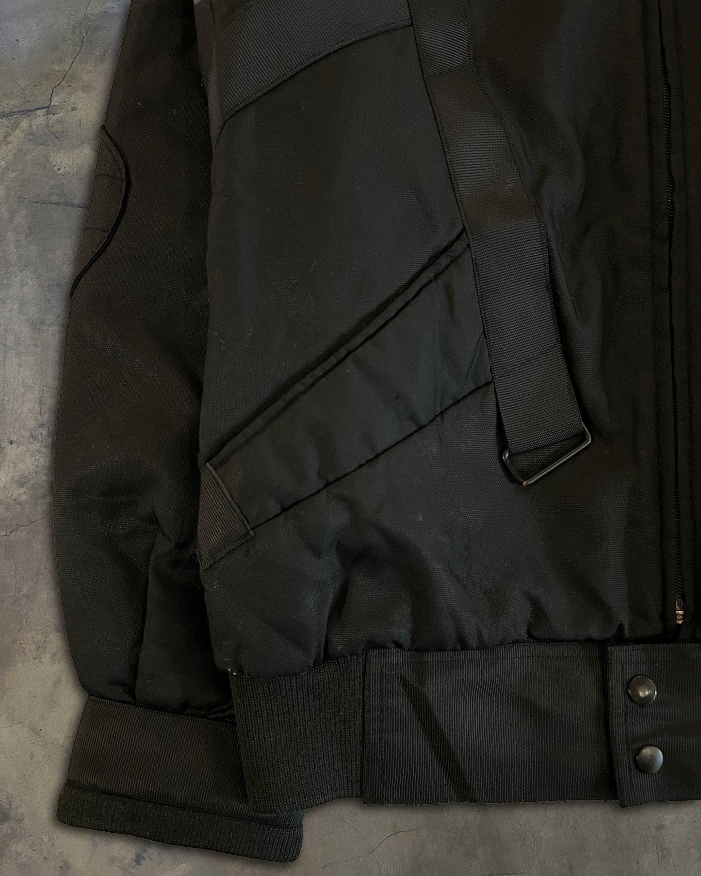 ISSEY MIYAKE SKYLINE NYLON RACING JACKET