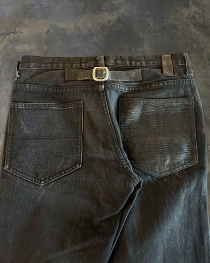 ISAMU KATAYAMA BACKLASH AW2010 IGUANA PATCH DENIM