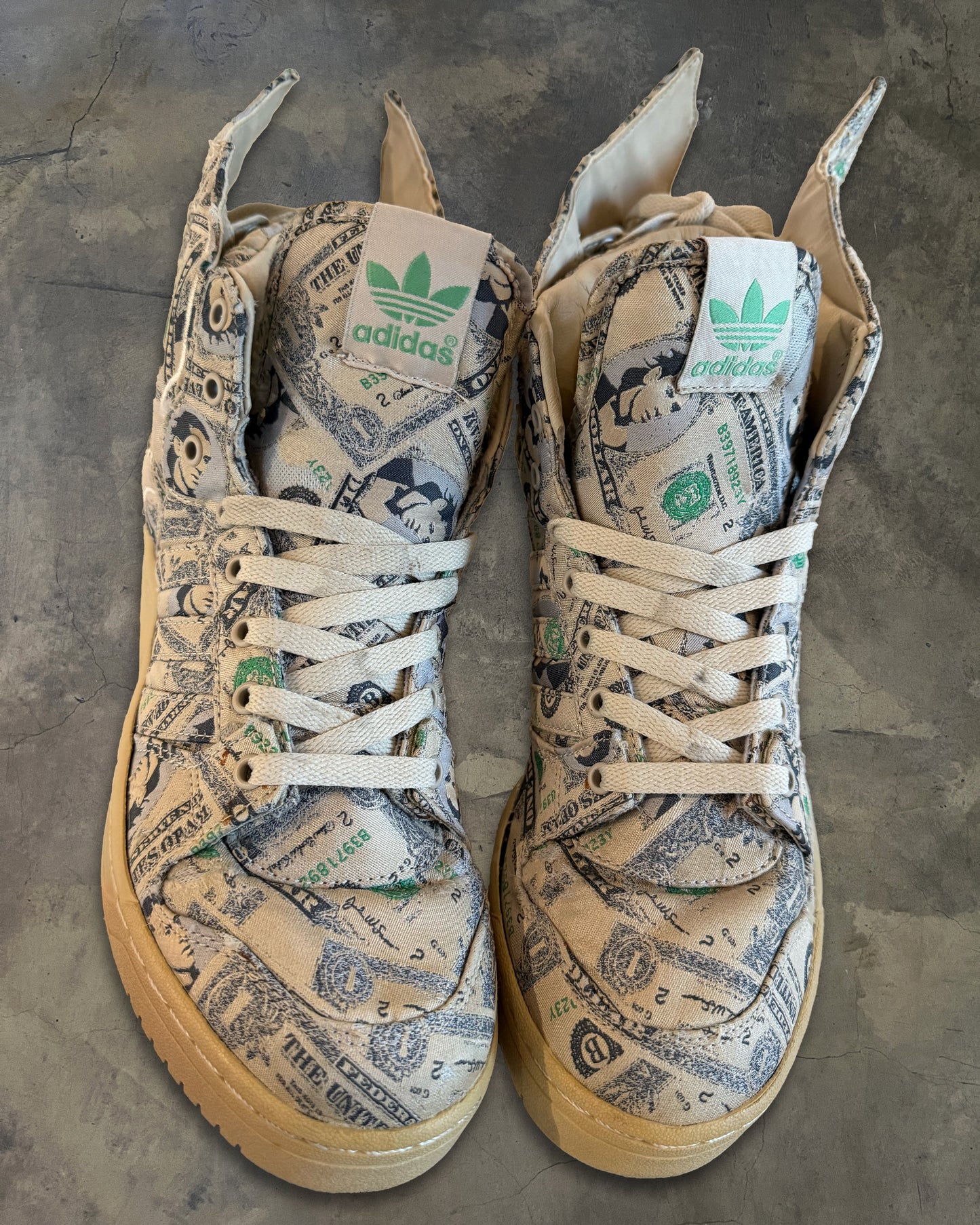 JEREMY SCOTT X ADIDAS FORUM 2.0 MONEY WINGS