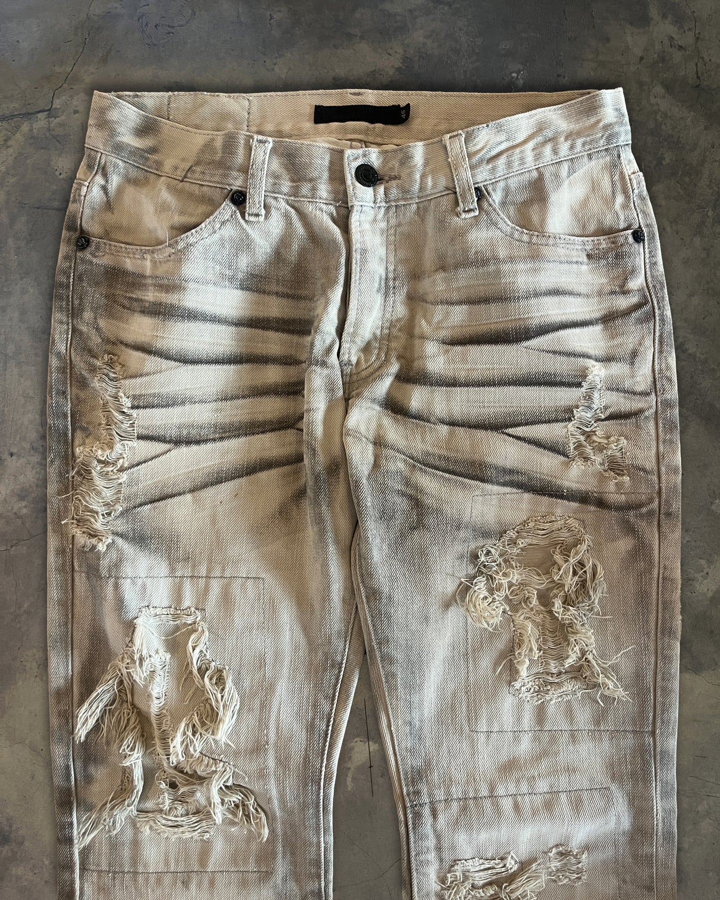 FUGA WHITE CLAWMARK DENIM