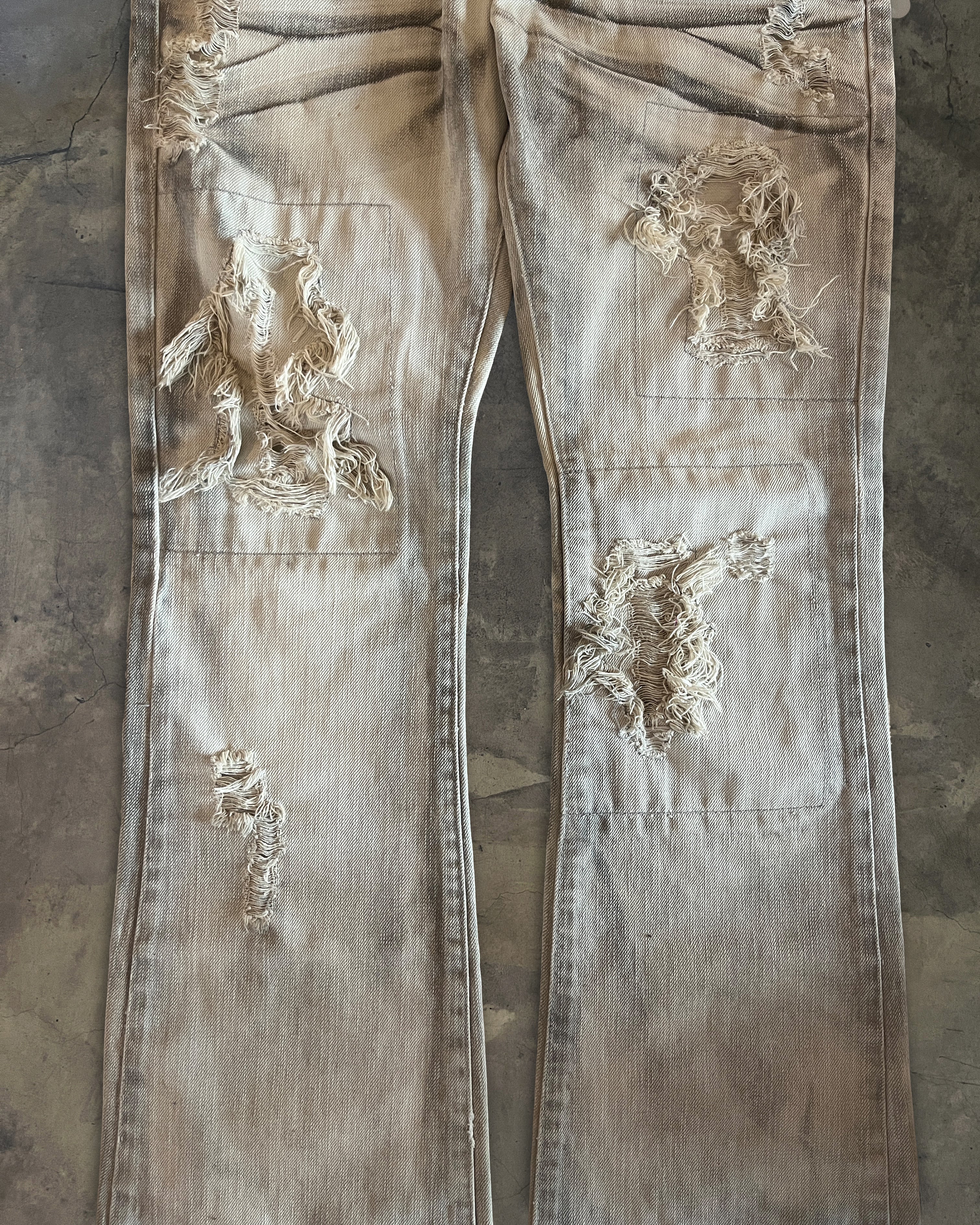 FUGA WHITE CLAWMARK DENIM – glam archive