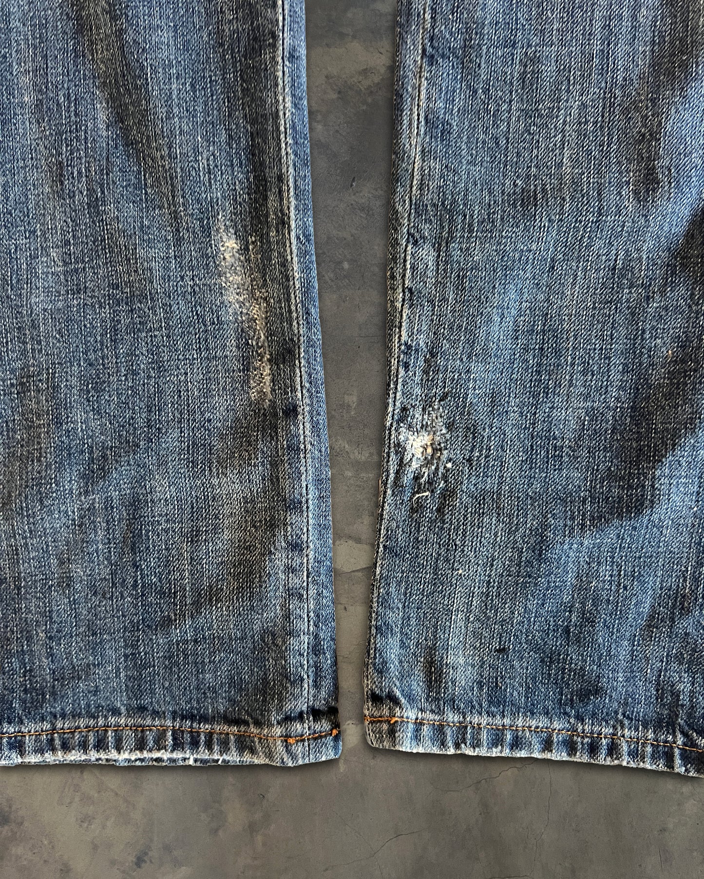 JUST CAVALLI PATCHED DENIM