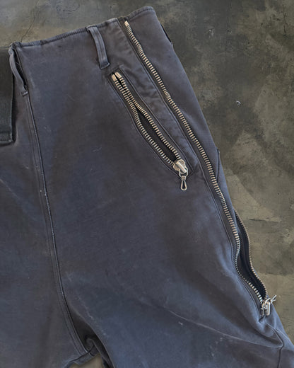 JULIUS SS2017 "KNIVES" J CUT MOLESKIN PANTS