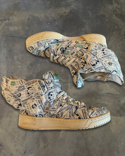 JEREMY SCOTT X ADIDAS FORUM 2.0 MONEY WINGS