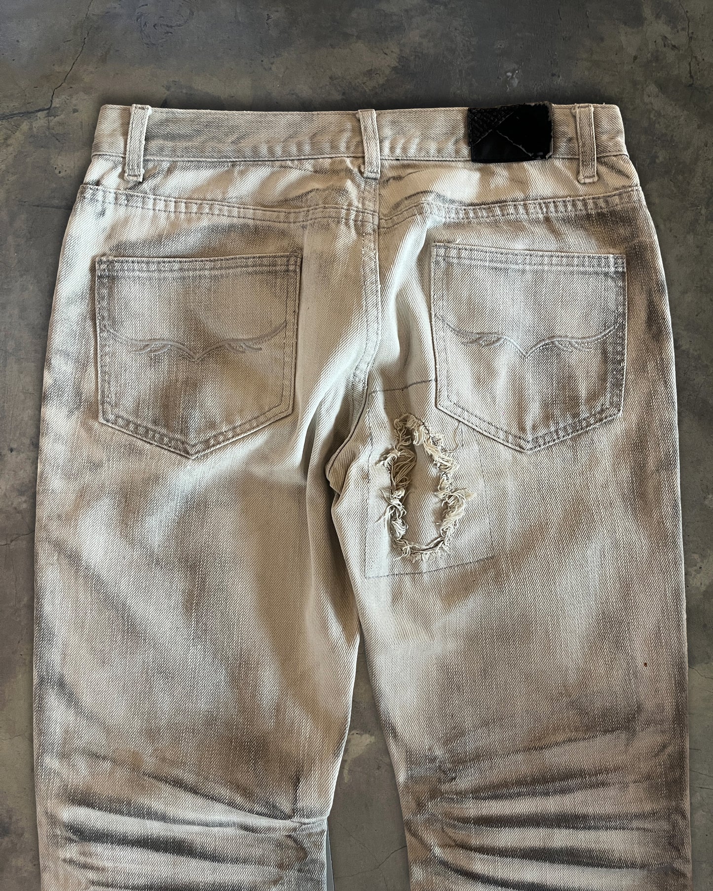 FUGA WHITE CLAWMARK DENIM