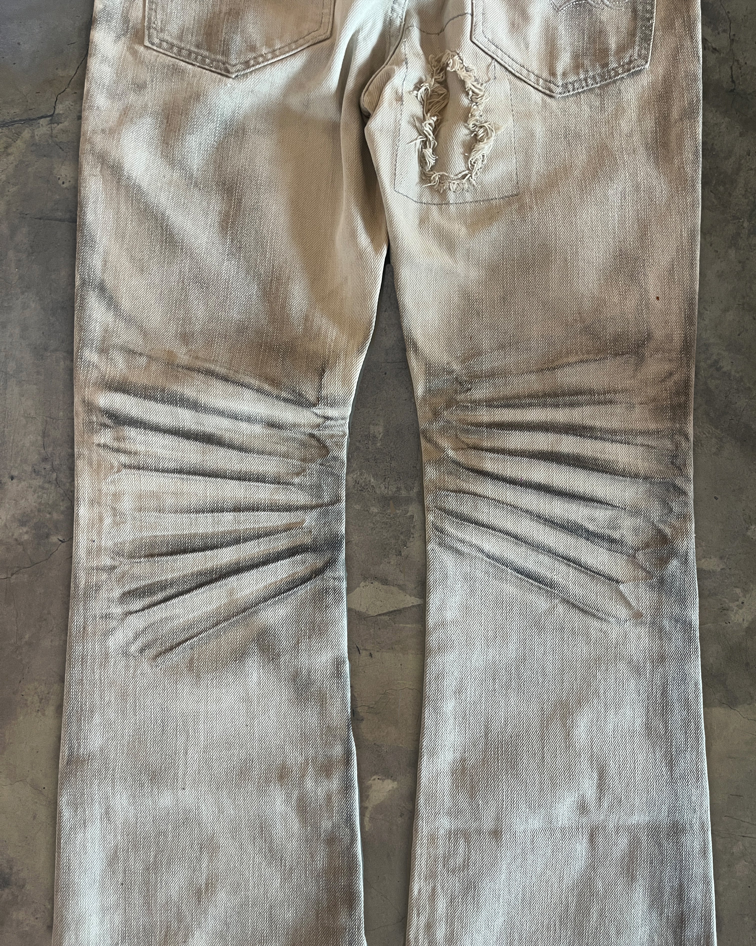 FUGA WHITE CLAWMARK DENIM – glam archive