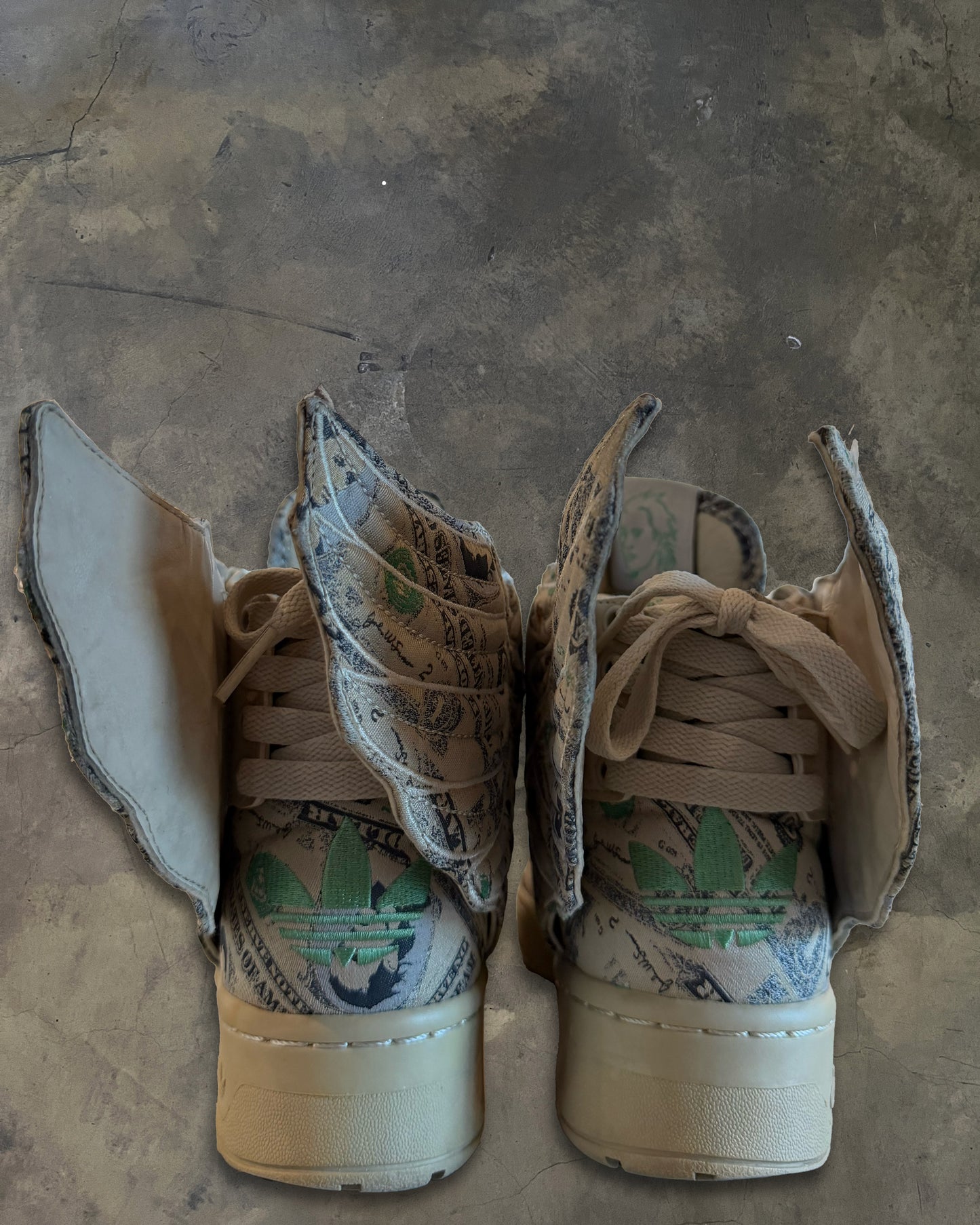 JEREMY SCOTT X ADIDAS FORUM 2.0 MONEY WINGS