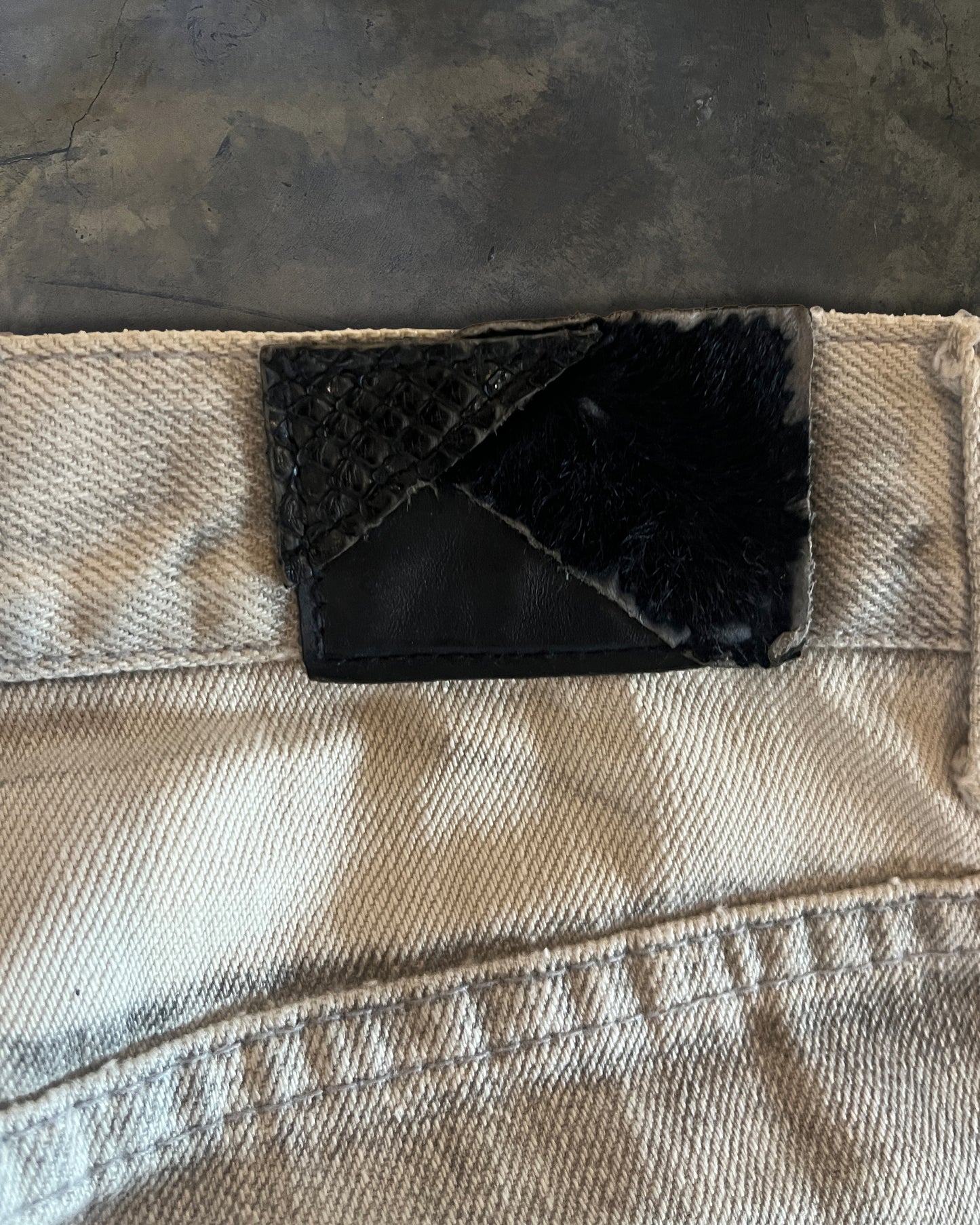 FUGA WHITE CLAWMARK DENIM