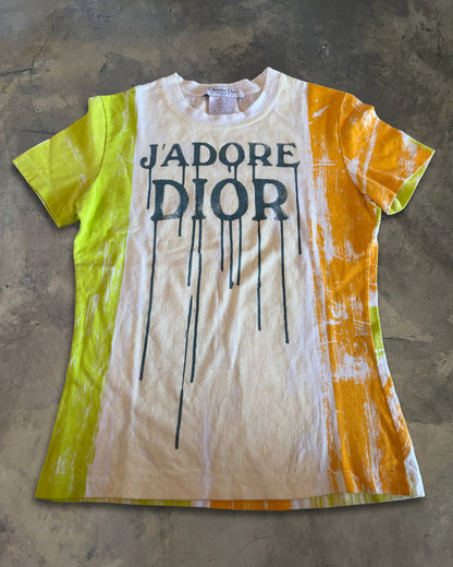 DIOR SS2002 RTW J'ADORE DIOR DRIP TEE