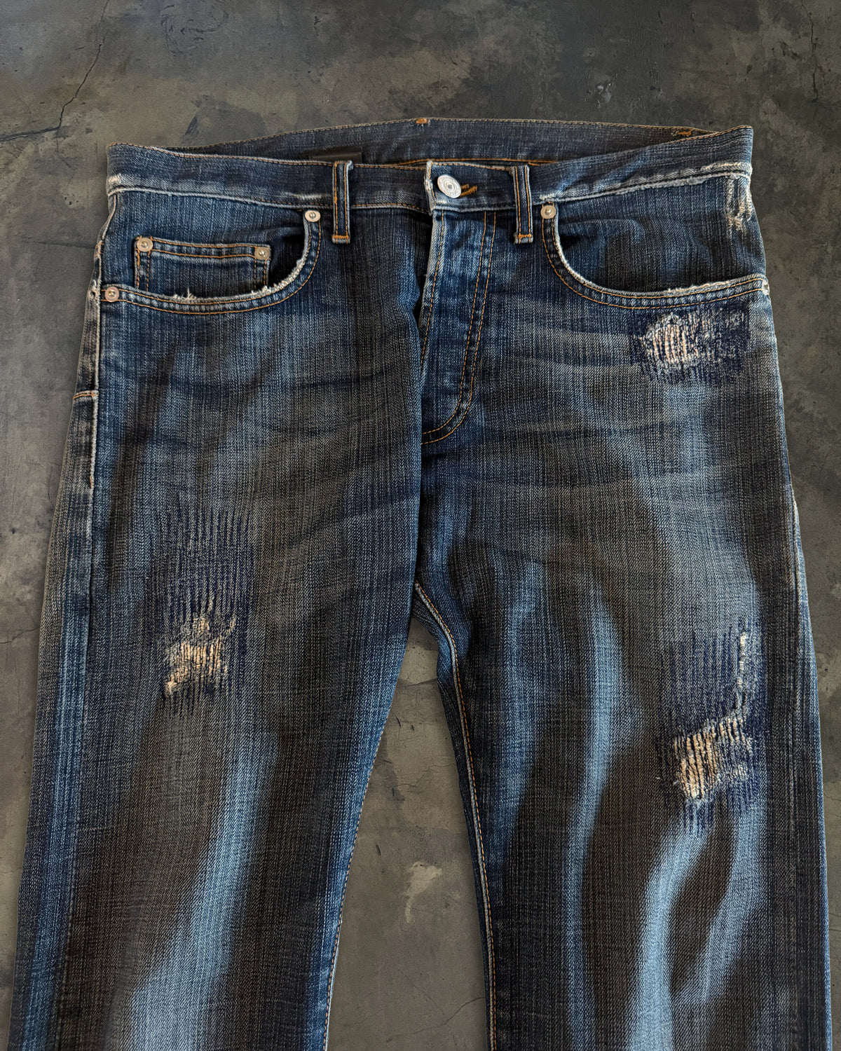 DIOR HOMME AW2008 REPAIRED "JAKE" DENIM