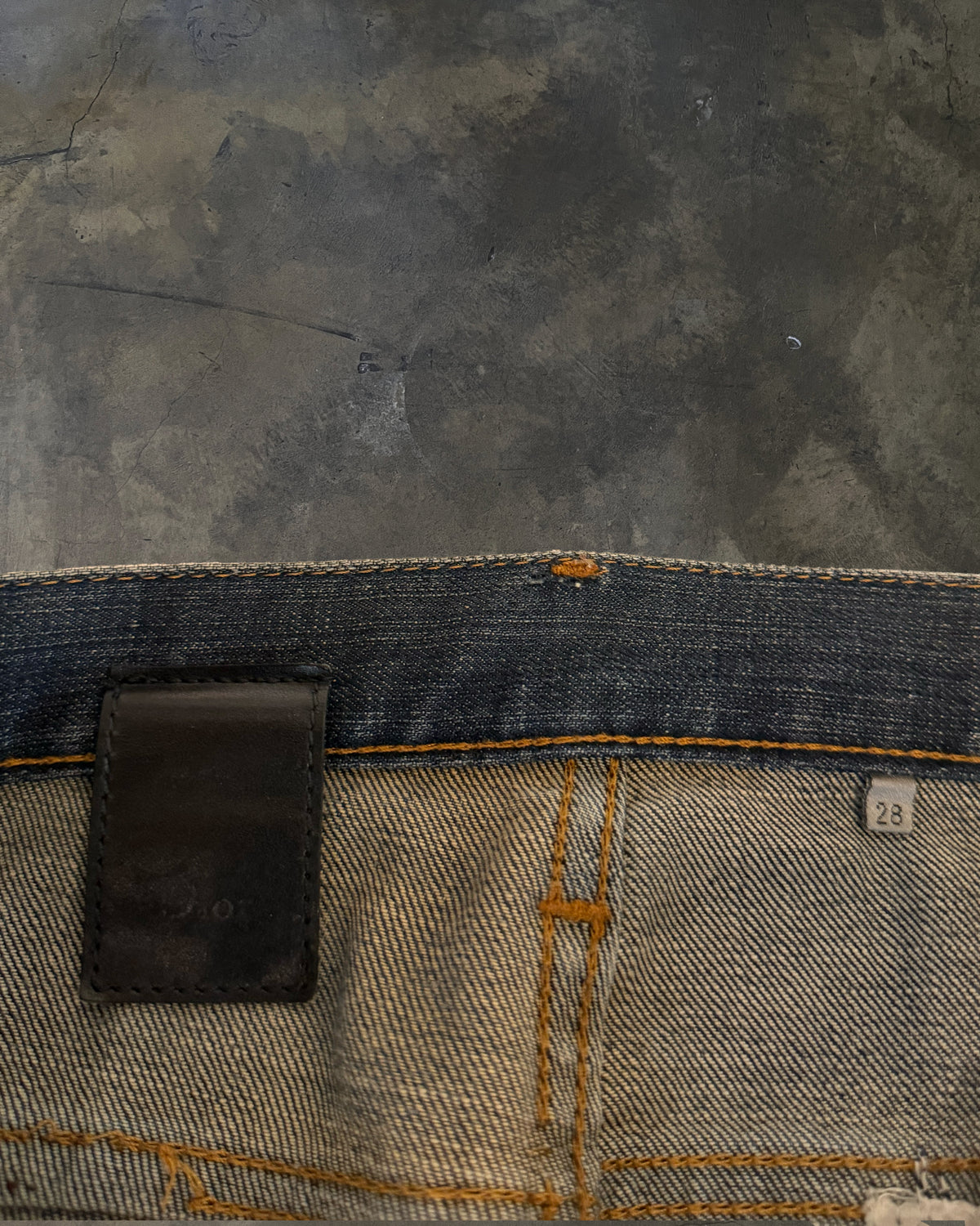 DIOR HOMME AW2008 REPAIRED "JAKE" DENIM