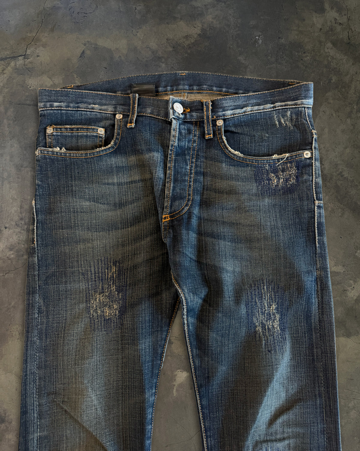 DIOR HOMME AW2008 REPAIRED "JAKE" DENIM