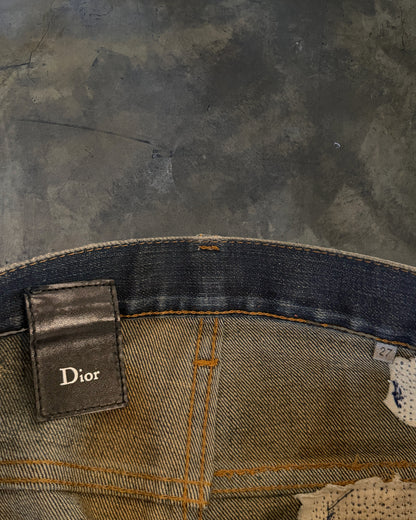 DIOR HOMME AW2008 REPAIRED "JAKE" DENIM