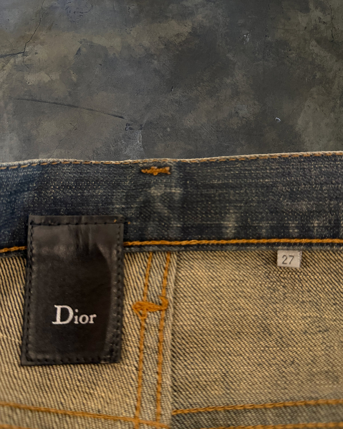 DIOR HOMME AW2007 "NAVIGATE" JAKE DENIM