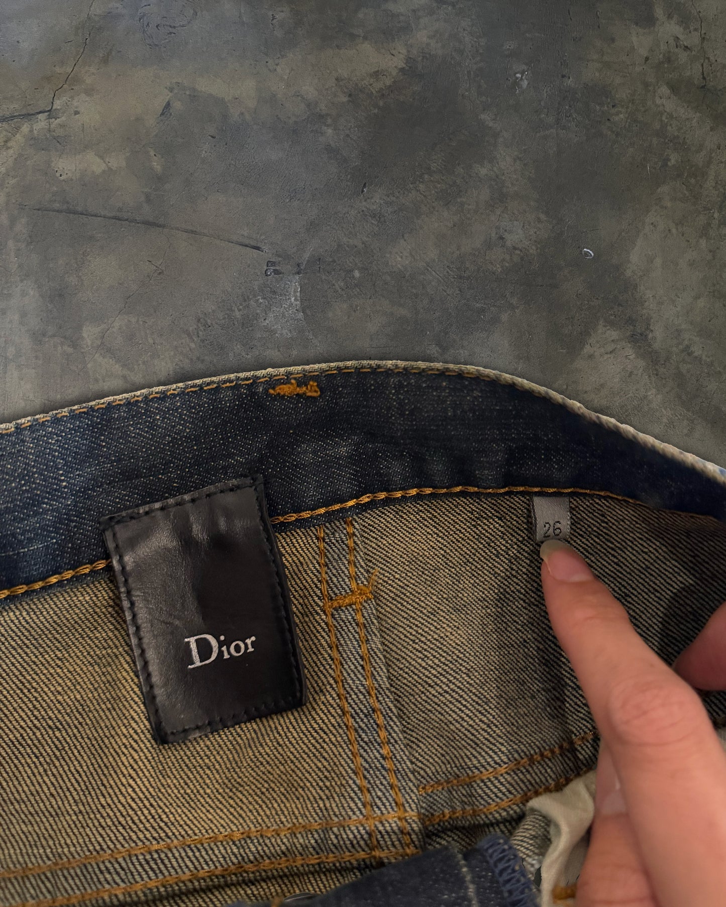 DIOR HOMME AW2007 "NAVIGATE" JAKE DENIM