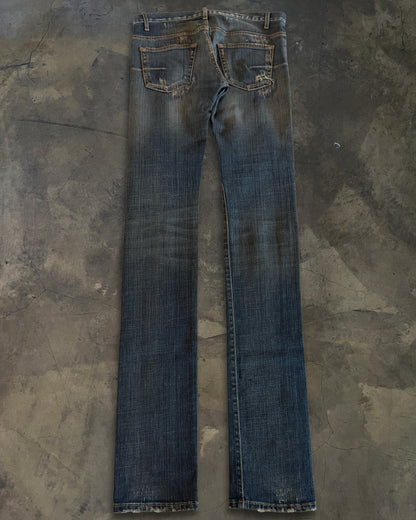DIOR HOMME AW2008 REPAIRED "JAKE" DENIM