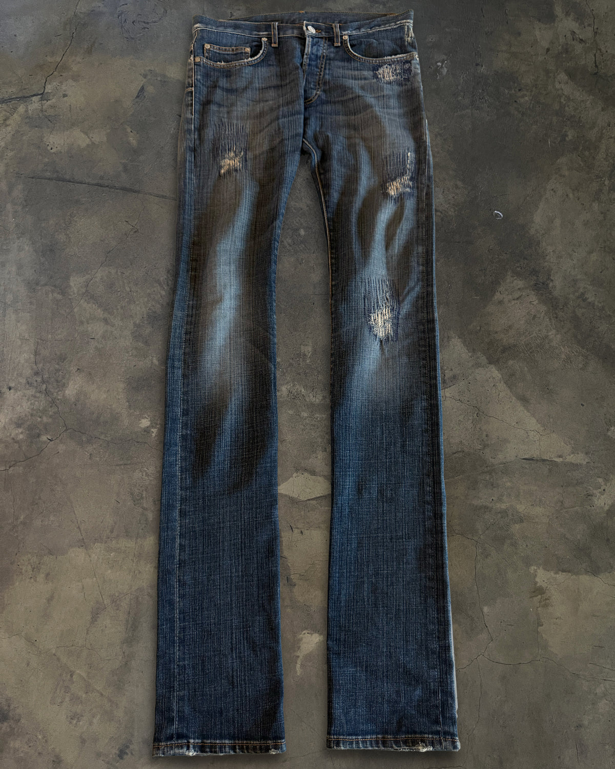 DIOR HOMME AW2008 REPAIRED "JAKE" DENIM