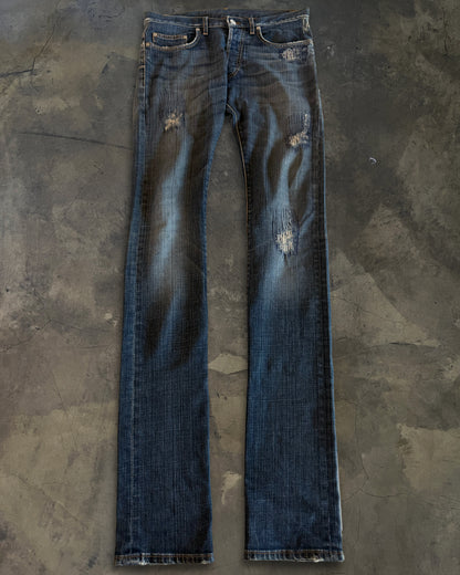 DIOR HOMME AW2008 REPAIRED "JAKE" DENIM