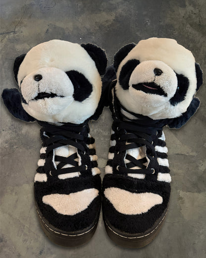 JEREMY SCOTT X ADIDAS FW2011 PANDA SNEAKERS