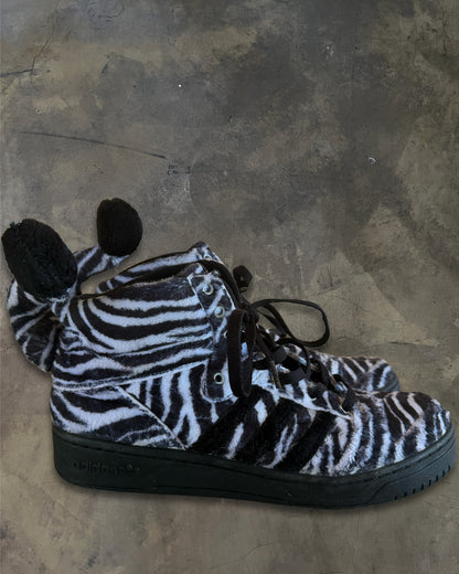 JEREMY SCOTT X ADIDAS ZEBRA SNEAKER