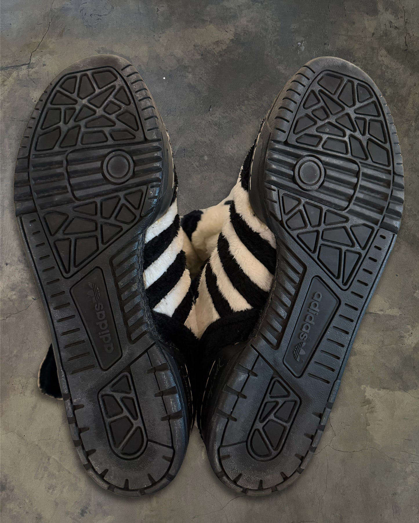 JEREMY SCOTT X ADIDAS FW2011 PANDA SNEAKERS