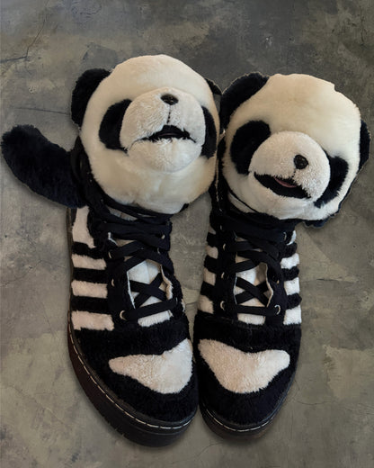 JEREMY SCOTT X ADIDAS FW2011 PANDA SNEAKERS