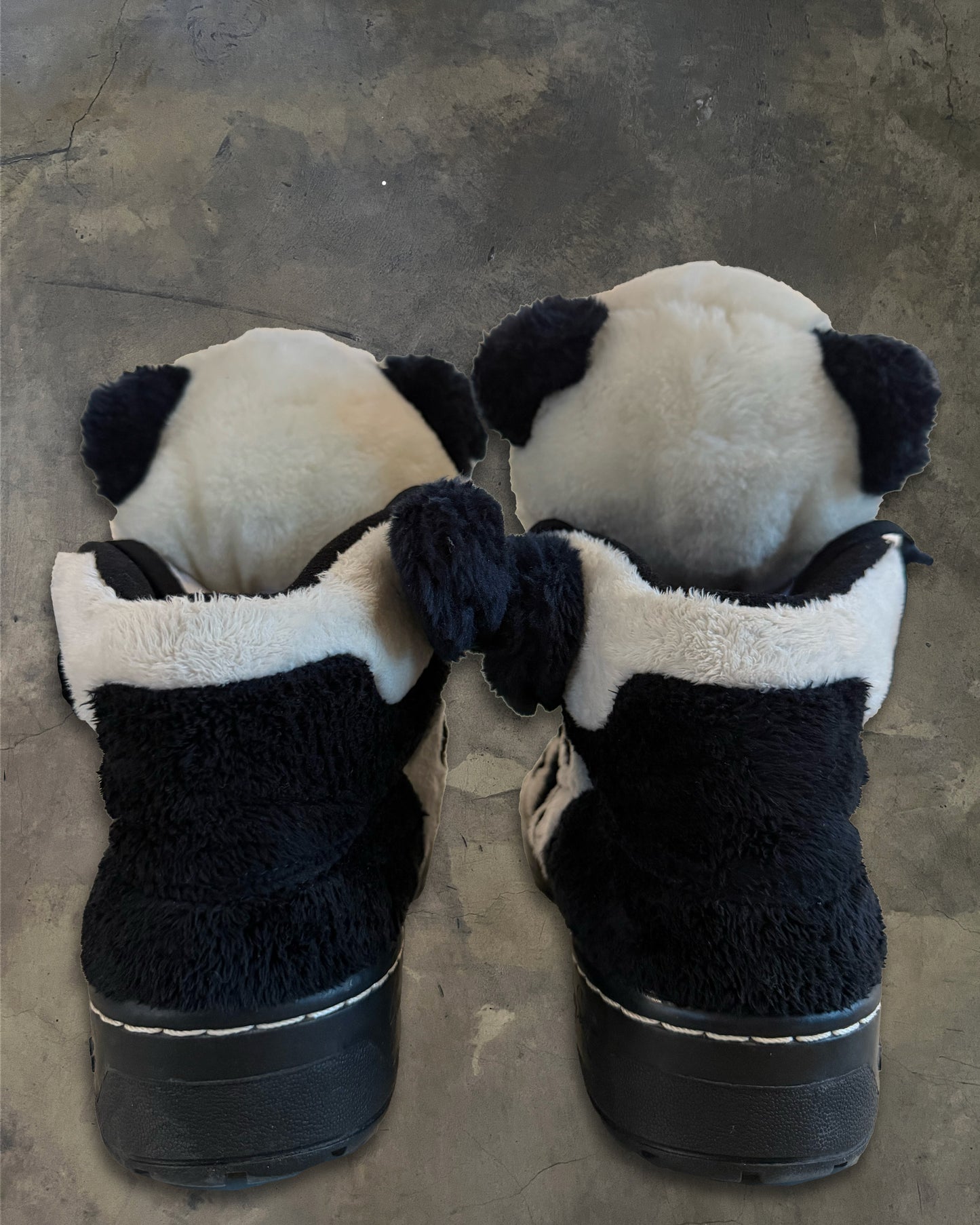 JEREMY SCOTT X ADIDAS FW2011 PANDA SNEAKERS