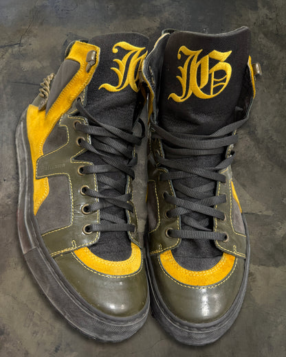 2000s JOHN GALLIANO HIGH TOP SHOES